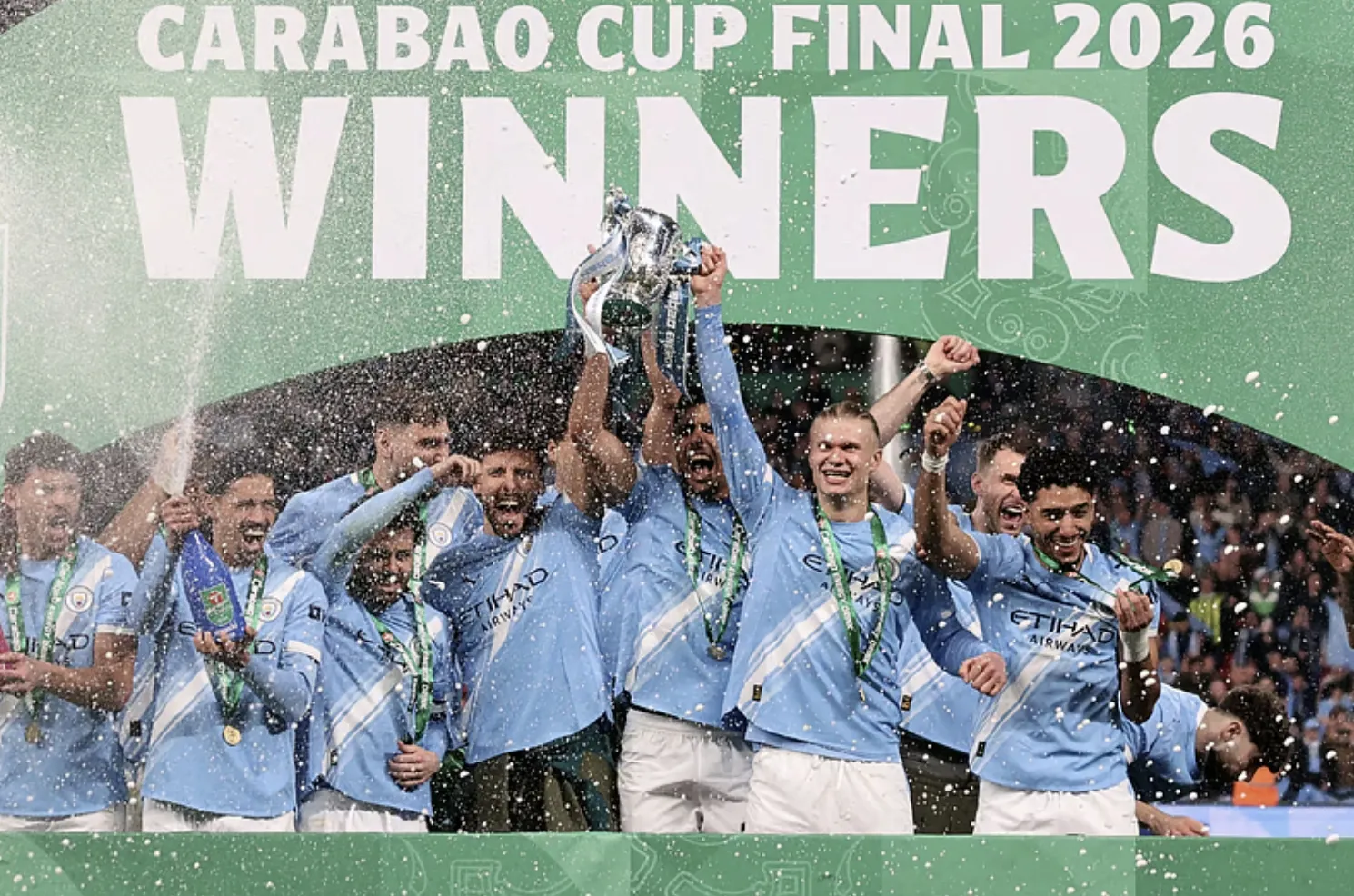 Manchester City's League Cup glory adds twist to Premier League title race